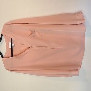 Pure Energy 3x pale peach dress top EUC